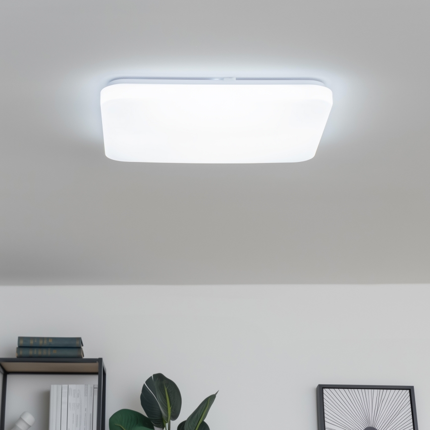 Brilagi - LED dimmbare Deckenleuchte SMART LED/28W/230V 43x43 cm 2700-6500K Wi-Fi Tuya + Fernbedienung