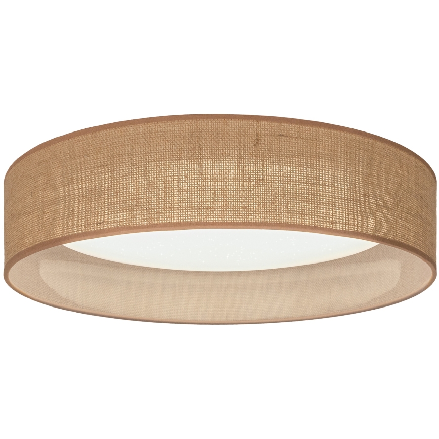 Brilagi - LED-dimmbare Deckenleuchte VELVET SMARTIX STARS LED/36W/230V 3000-6000K Ø 55 cm beige Wi-Fi Tuya Beacon + Fernbedienung