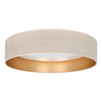 Brilagi - LED-dimmbare Deckenleuchte VELVET SMART VARI LED/36W/230V 3000-6500K Ø 55 cm creme/gold + Fernbedienung