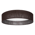 Brilagi - LED-dimmbare Deckenleuchte VELVET SMARTIX STARS LED/24W/230V 3000–6000K Ø 45 cm braun Wi‑Fi Tuya Beacon + Fernbedienung