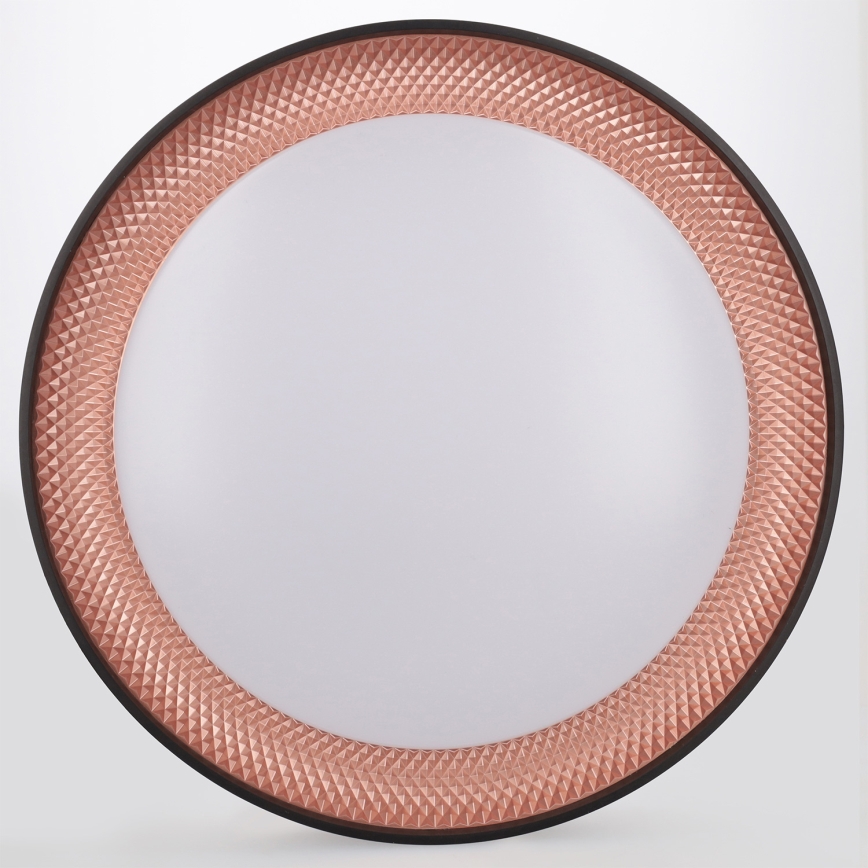 Brilagi - dimmbare LED-Deckenleuchte WALDO LED/48W/230V 3000-6500K Ø 40 cm schwarz/gold + Fernbedienung