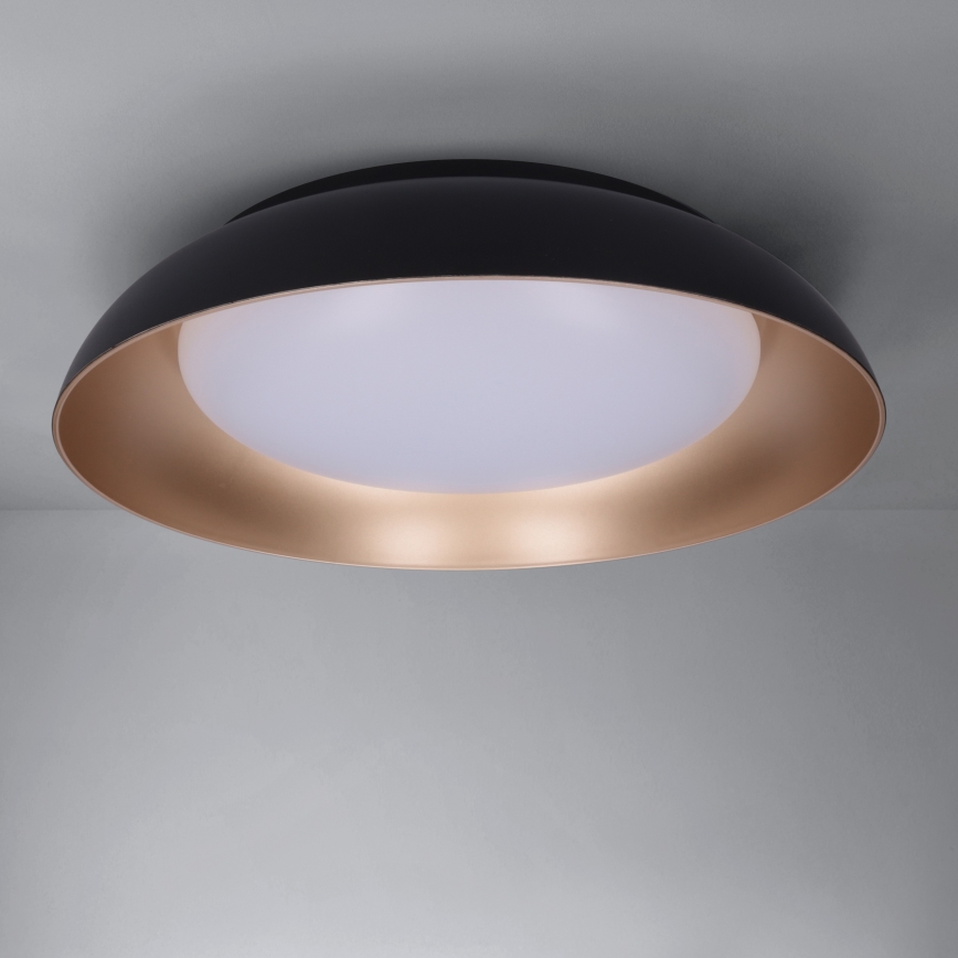 Brilagi - LED-dimmbare Deckenleuchte ALVA LED/48W/230V 3000-6500K Ø 51 cm schwarz + Fernbedienung