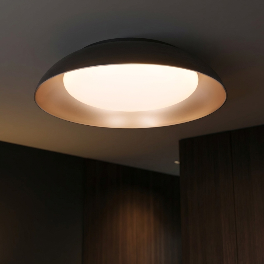 Brilagi - LED-dimmbare Deckenleuchte ALVA LED/48W/230V 3000-6500K Ø 51 cm schwarz + Fernbedienung