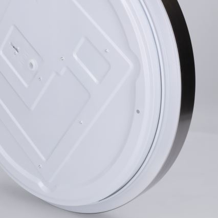 Brilagi - Dimmbare LED-Deckenleuchte FANCIA, 48 W, 230 V, 3000–6500 K, Ø 39 cm, silber, mit Fernbedienung