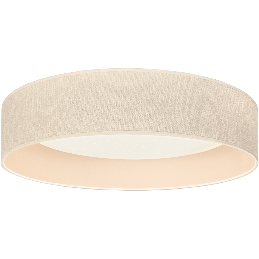 Brilagi - LED dimmbare Deckenleuchte VELVET SMARTIX STARS LED/36W/230V 3000-6000K Ø 55 cm cremefarben Wi-Fi Tuya Beacon + Fernbedienung