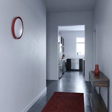 Brilagi - dimmbare LED-Deckenleuchte MATTEO LED/48W/230V 3000-6500K Ø 41 cm rot + Fernbedienung