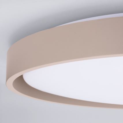 Brilagi - dimmbare LED-Deckenleuchte MATTEO LED/60W/230V 3000-6500K Ø 51,5 cm Taupe + Fernbedienung