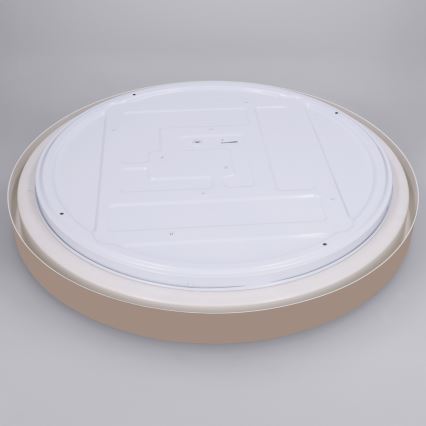 Brilagi - dimmbare LED-Deckenleuchte MATTEO LED/60W/230V 3000-6500K Ø 51,5 cm Taupe + Fernbedienung