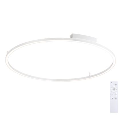 Brilagi - LED dimmbare Deckenleuchte PORTOFINO LED/85W/230V 3000–6000K Ø 120 cm Weiß + Fernbedienung