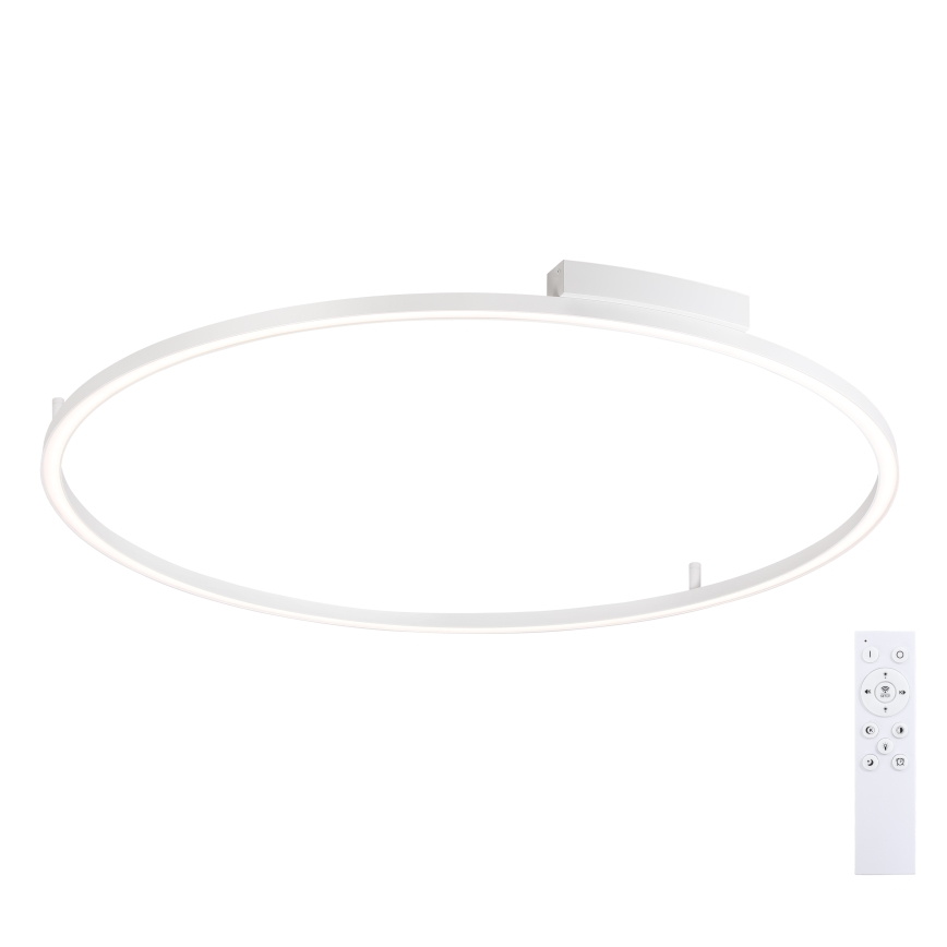 Brilagi - LED dimmbare Deckenleuchte PORTOFINO LED/85W/230V 3000–6000K Ø 120 cm Weiß + Fernbedienung