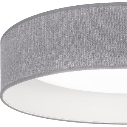 Brilagi - LED-dimmbare Deckenleuchte VELVET SMARTIX LED/36W/230V 3000–6000K Ø 55 cm grau Wi-Fi Tuya Beacon + Fernbedienung
