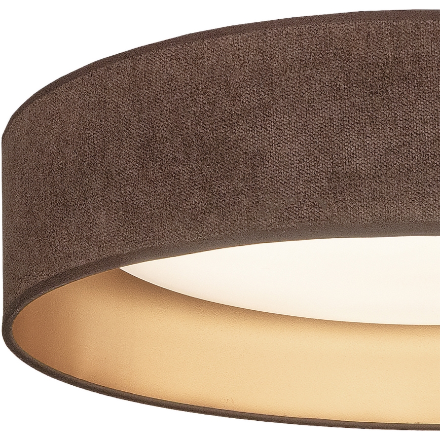 Brilagi - dimmbare LED-Deckenleuchte VELVET SMART VARI LED/36W/230V 3000-6500K Ø 55 cm braun/gold + Fernbedienung