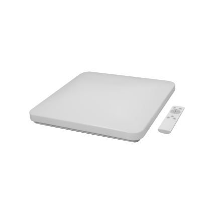 Brilagi - LED dimmbare Deckenleuchte VELVET SQUARE SMART LED/36W/230V 60x60 cm 2700-6500K Wi-Fi Tuya + Fernbedienung beige