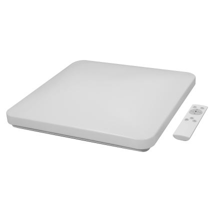 Brilagi - Dimmbare LED-Deckenleuchte VELVET SQUARE SMART LED/36W/230V 60x60 cm 2700-6500K Wi-Fi Tuya + Fernbedienung tmavě modrá