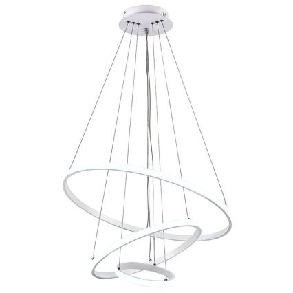 Brilagi - dimmbare LED-Hängeleuchte an Stahlseil CIRCLE LED/90W/230V 3000-6500K Ø 60 cm + Fernbedienung