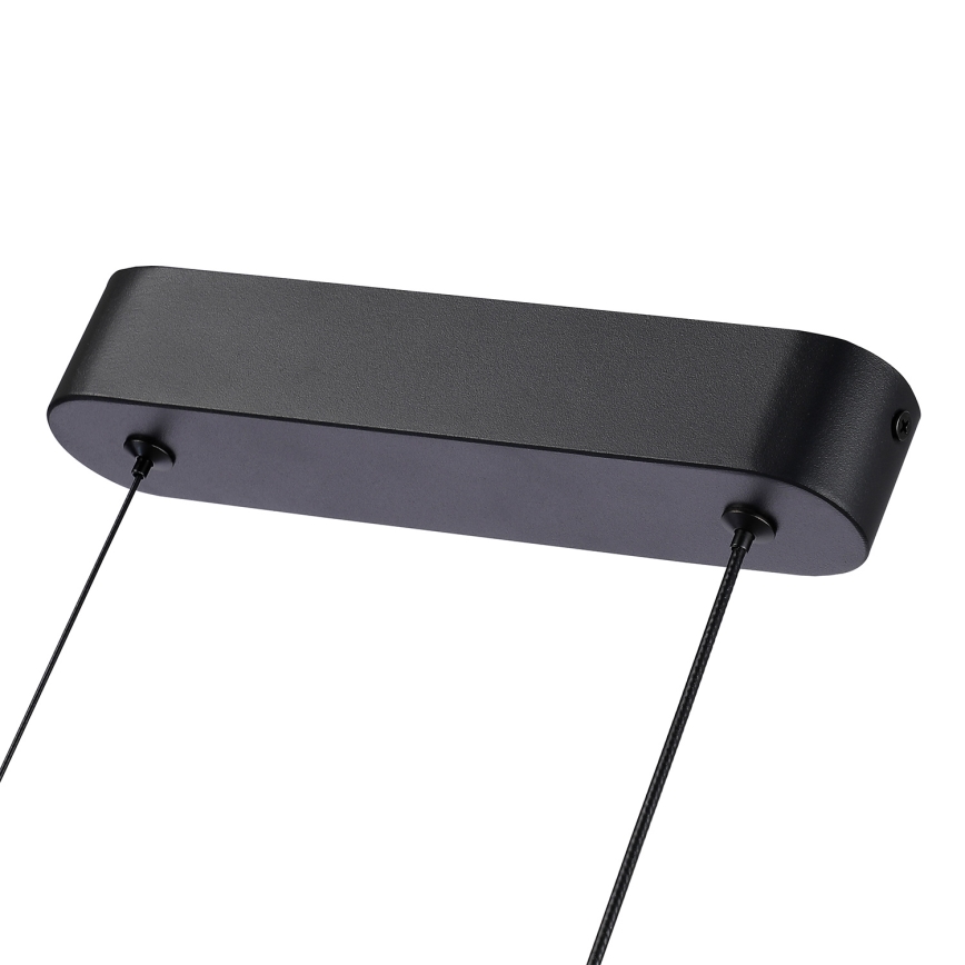 Brilagi - dimmbare Pendelleuchte TWISTER LED/60W/230V 3000-6000K schwarz + Fernbedienung