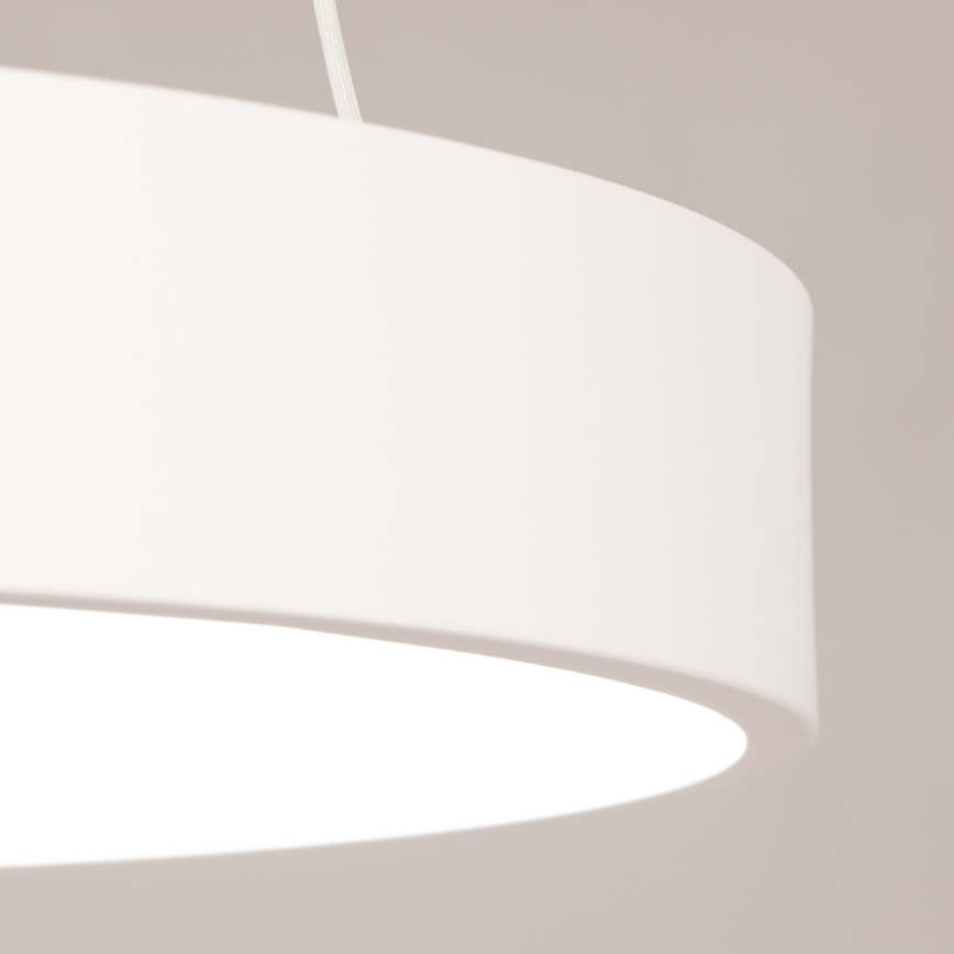 Brilagi - Dimmbare LED-Pendelleuchte an Seil FALCON II LED/67W/230V 3000–6500K Ø 40 cm weiß + Fernbedienung