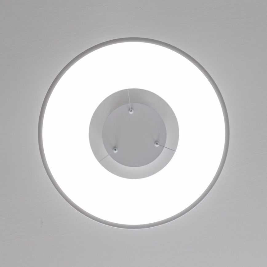 Brilagi - Dimmbare LED-Pendelleuchte an Seil FALCON II LED/67W/230V 3000–6500K Ø 40 cm weiß + Fernbedienung