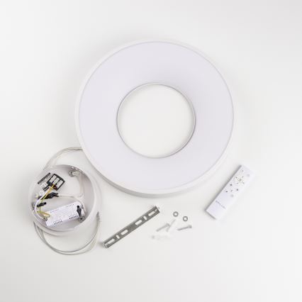 Brilagi - Dimmbare LED-Pendelleuchte an Seil FALCON II LED/67W/230V 3000–6500K Ø 40 cm weiß + Fernbedienung
