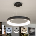 Brilagi - LED-dimmbare Seil-Pendelleuchte FALCON II LED/99 W/230 V 3000–6500 K Ø 60 cm schwarz + Fernbedienung