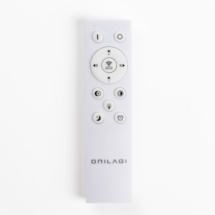 Brilagi - Dimmbare LED-Pendelleuchte FALCON II LED/99W/230V 3000-6500K Ø 60 cm schwarz + Fernbedienung