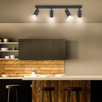Brilagi - LED-dimmbarer Einbaustrahler SELE 4xGU10/6,5W/230V 2700–6500K anthrazit