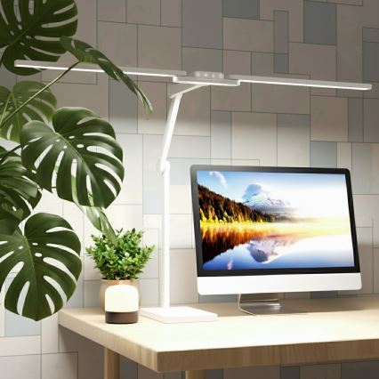 Brilagi - VARIO LED Touch-Tischlampe, dimmbar, LED/24W/230V 3000-6500K CRI 92 weiß