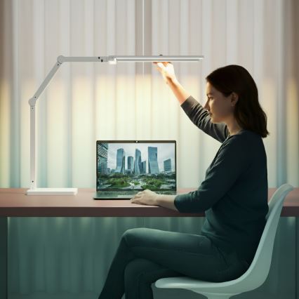 Brilagi - VARIO LED Touch-Tischlampe, dimmbar, LED/24W/230V 3000-6500K CRI 92 weiß