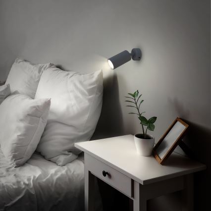 Brilagi - LED RGBW dimmbarer Spot SELE 1xGU10/4,8W/230V 3000K Anthrazit + Fernbedienung