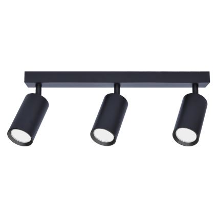 Brilagi - LED RGBW dimmbarer Deckenspot SELE 3xGU10/4,8W/230V 3000K schwarz + Fernbedienung