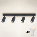 Brilagi - LED-dimmbarer Einbaustrahler SELE 4xGU10/6W/230V 2700–6500K anthrazit
