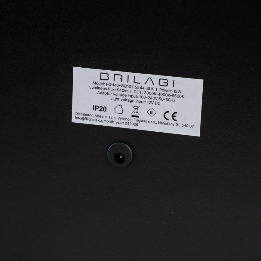 BRILAGI - LED-dimmbarer Make-up-Spiegel CALIFORNIA LED/22W/230V 3000/4000/6500K 58x43 cm weiß
