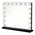 Brilagi - LED-dimmbarer Make-up-Spiegel HOLLYWOOD LED/15W/230V 3000/4000/6500K 60x50 cm schwarz