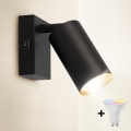 Brilagi - LED-dimmbarer Wand-Spot SELE 1xGU10/6W/230V 3000K schwarz/gold