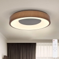Brilagi - LED dimmbares Deckenleuchte DORIA LED/48W/230V 3000-6500K Ø 39 cm + Fernbedienung