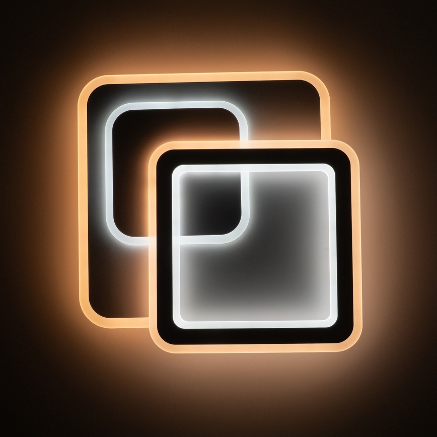 Brilagi - LED dimmbare Deckenleuchte MODERN LED/80W/230V 2700-6500K 52,5x52,5 cm + Fernbedienung