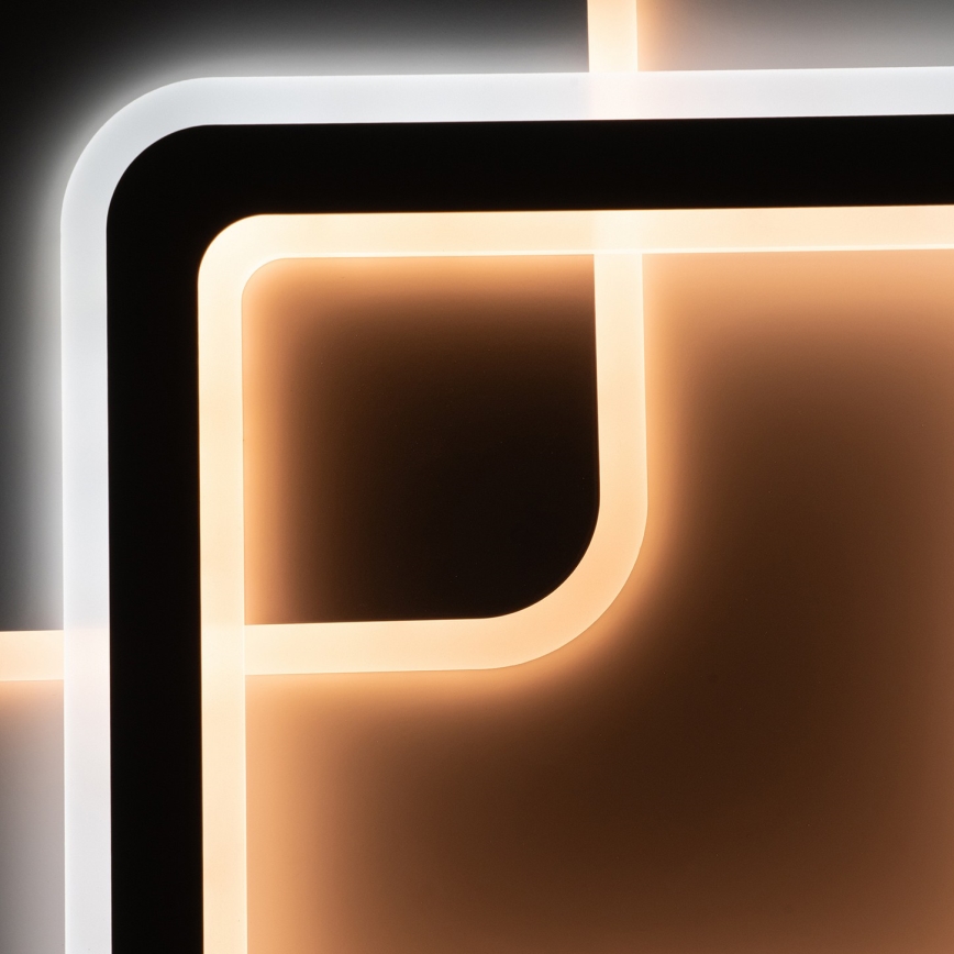 Brilagi - LED dimmbare Deckenleuchte MODERN LED/80W/230V 2700-6500K 52,5x52,5 cm + Fernbedienung