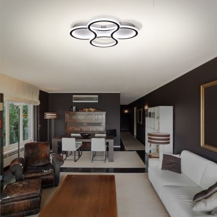 Brilagi - LED dimmbare Deckenleuchte ORELLI LED/53W/230V 3000-6000K + Fernbedienung