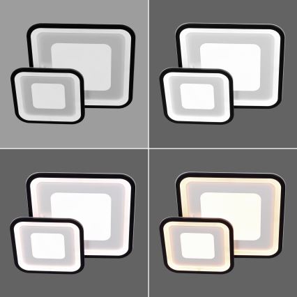Brilagi - LED dimmbare Deckenleuchte TANDORA LED/49W/230V 3000-6000K + Fernbedienung