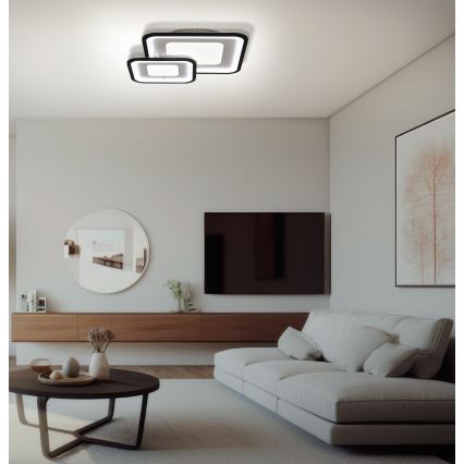 Brilagi - LED dimmbare Deckenleuchte TANDORA LED/49W/230V 3000-6000K + Fernbedienung