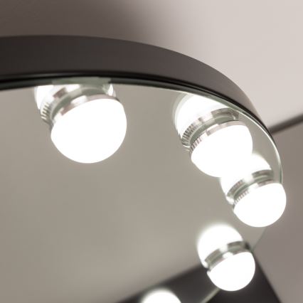 Brilagi - LED dimmbares Make-up-Spiegel HOLLYWOOD LED/12W/230V 3000/4000/6500K