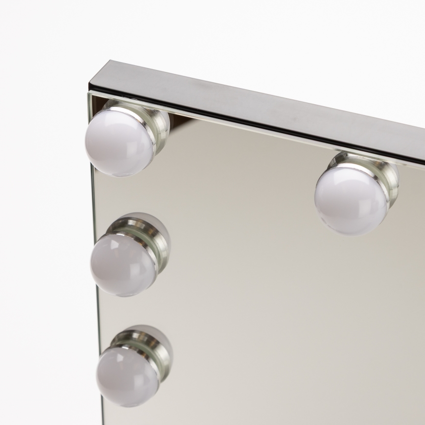 Brilagi - LED dimmbares Make-up-Spiegel HOLLYWOOD LED/15W/230V 3000/4000/6500K