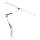 Brilagi - LED Dimmerabile flessibile lampada da tavolo VARIO 2xLED/14W/230V 3000-6000K bianco