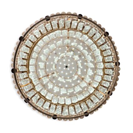 BRILAGI - Plafoniera a LED dimmerabile CROWN 41W/230V 3000-6000K Ø 48 cm, dorata + telecomando