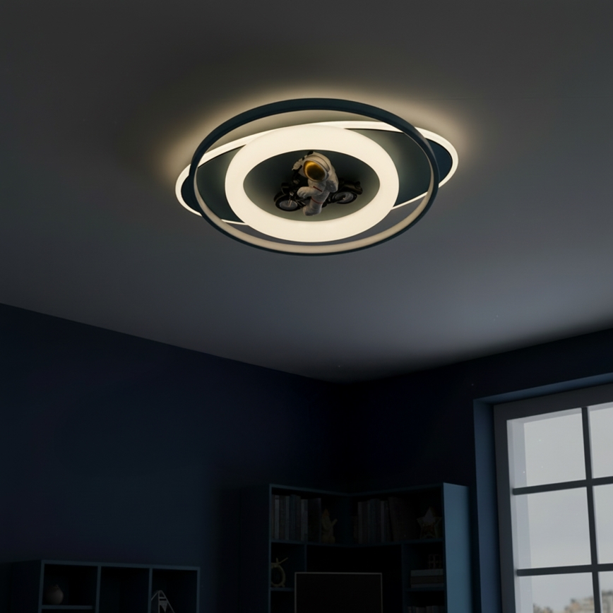Brilagi - Plafoniera LED dimmerabile per bambini ASTRO LED/68W/230V 3000-6000K + telecomando