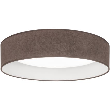 BRILAGI - Plafoniera LED dimmerabile VELVET SMARTIX LED/36W/230V 3000-6000K Ø 55 cm marrone Wi-Fi Tuya Beacon + telecomando