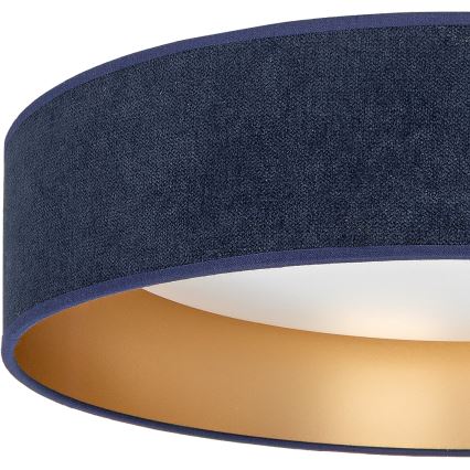 Brilagi - Plafoniera LED dimmerabile VELVET SMART VARI LED/24W/230V 3000-6500K Ø 45 cm blu/oro + telecomando