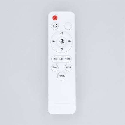 Brilagi - LED-dimmbare Deckenleuchte MATTEO LED/48W/230V 3000-6500K Ø 41 cm schwarz + Fernbedienung