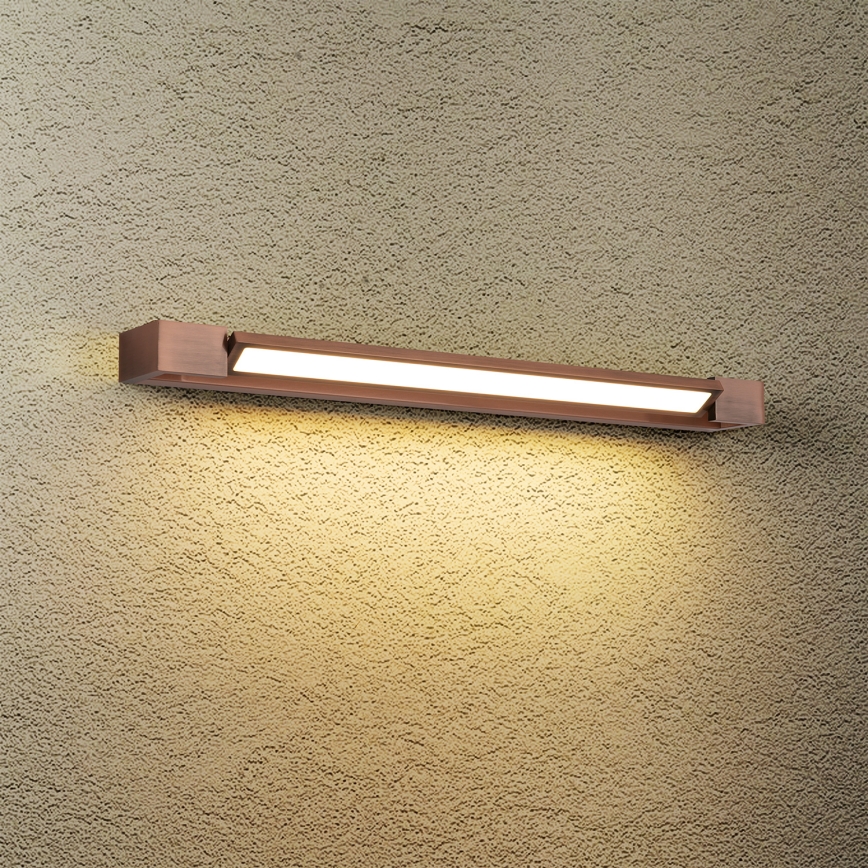 Brilagi - Éclairage LED pour miroir de salle de bains AQUA LINE LED/18W/230V 60 cm IP44 bronze IRC 90