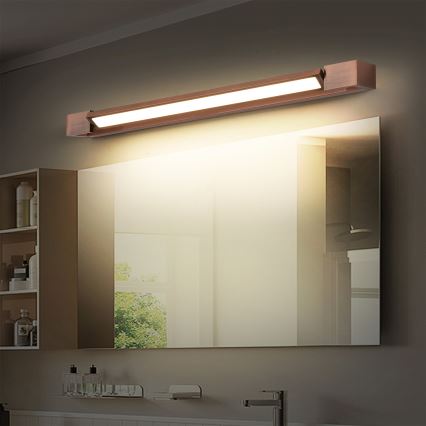 Brilagi - Éclairage LED pour miroir de salle de bains AQUA LINE LED/18W/230V 60 cm IP44 bronze IRC 90